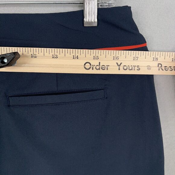 Greg Norman Skirt Womens 8 Dark Navy Red Skort Shorts Golf Performance Active - Picture 12 of 14